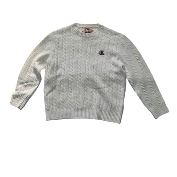 리넥츠 아이보리 케이블 스웨터 (L)