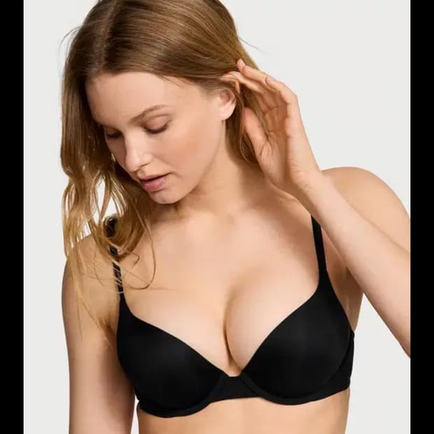 빅토리아시크릿 bombshell 블랙 푸쉬업 새상품