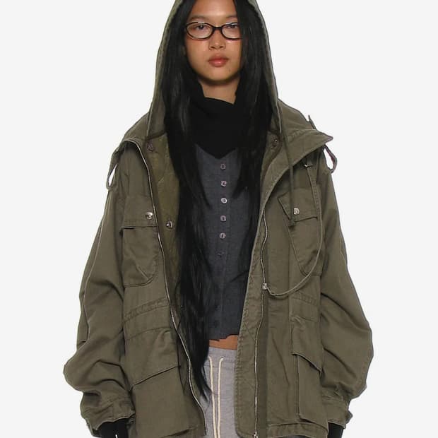 파르티멘토 우먼 FIELD JACKET_카키그린 새제품