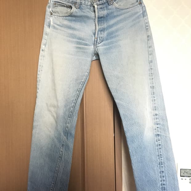 vintage levis 501 66후기