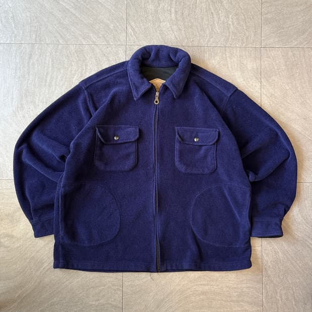 90년대 울리치 미국 생산 네이비 플리스 자켓