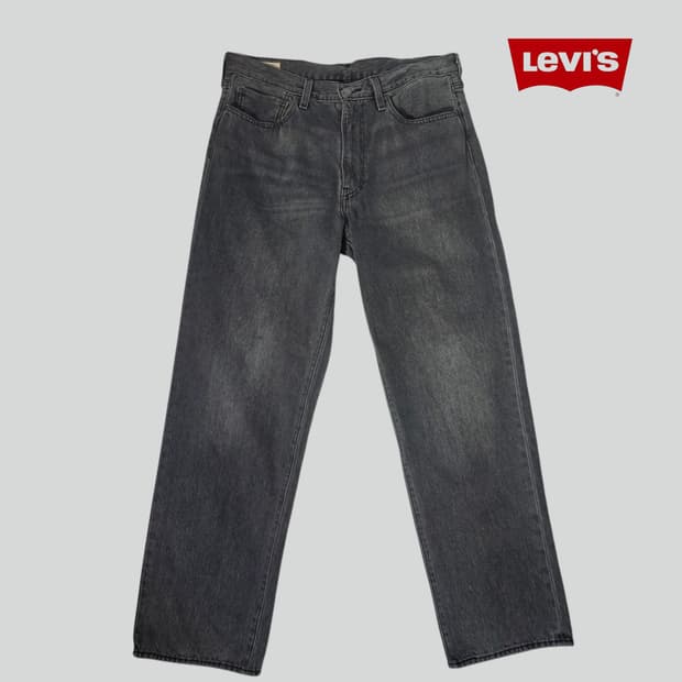 [W34L32]리바이스 프리미엄 568 그레이 데님 팬츠