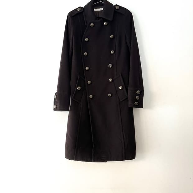 Double brested slim coat 