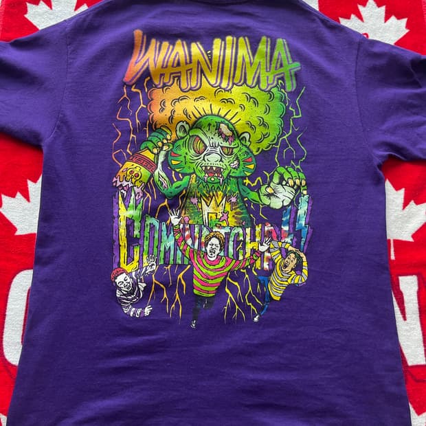 wanima punk rock band tee