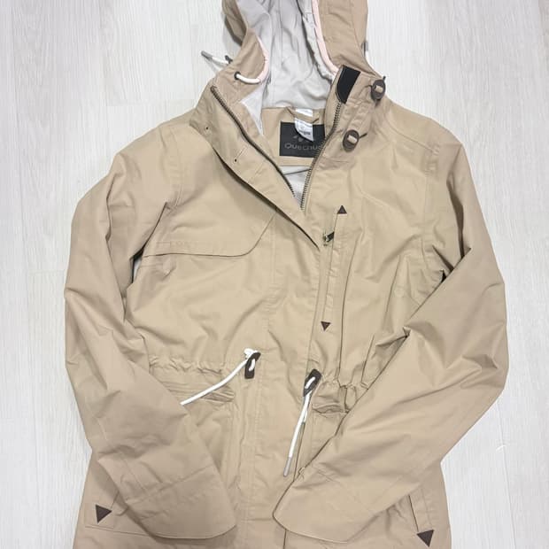 Quechua 여성 바람막이 등산 자켓 