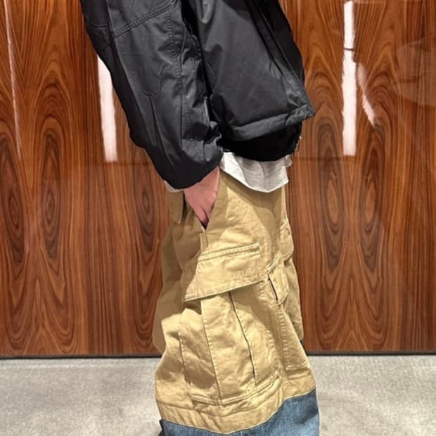 [S] 발렌시아가 24SS 카고 패치드 데님