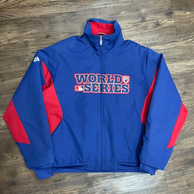 마제스틱 월드시리즈 써마 베이스 플리스 라이닝 자켓