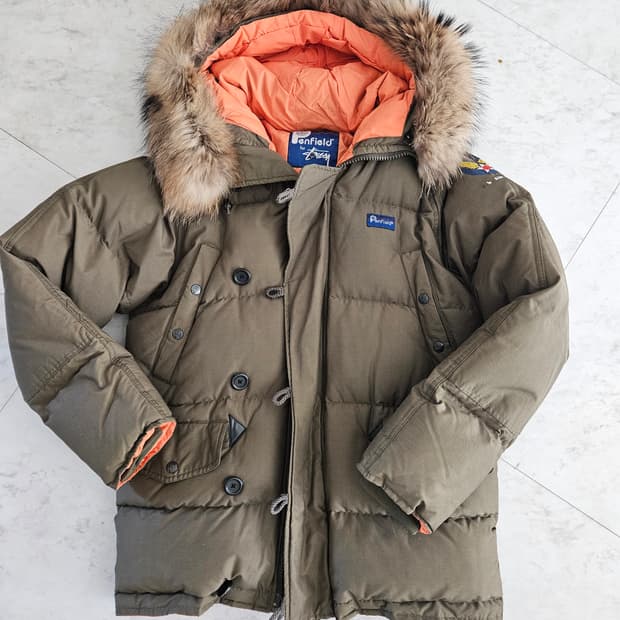 스투시 x 펜필드 N3B 다운 파카