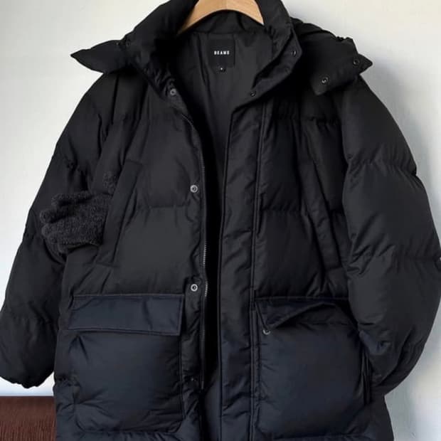 BEAMS 빔즈 다운 패딩 자켓