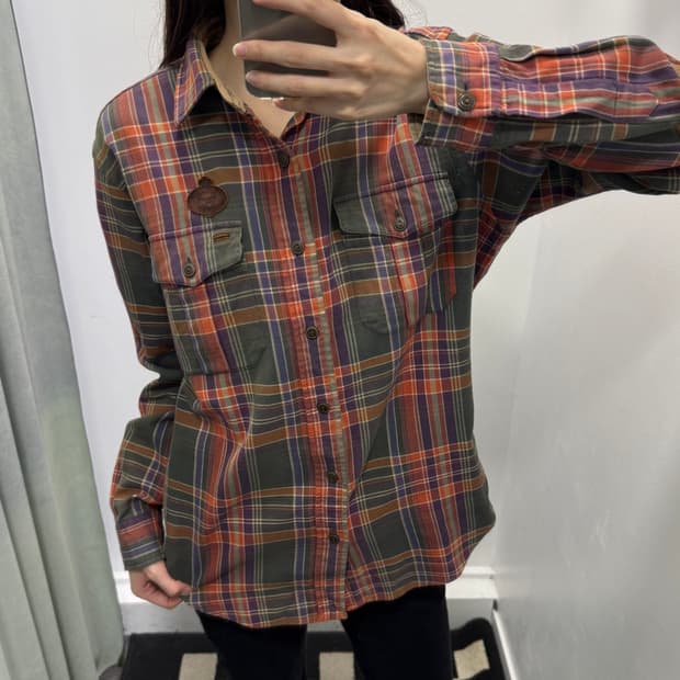 폴로 체크 셔츠 