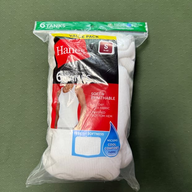 hanes tagless tanks 헤인즈 탱크 나시 슬리브리스