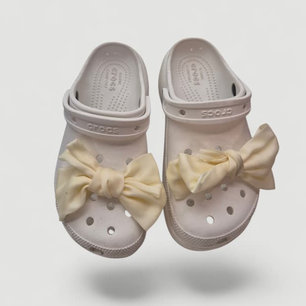 [250]크록스 리본클로그 샌들 슬리퍼 여성