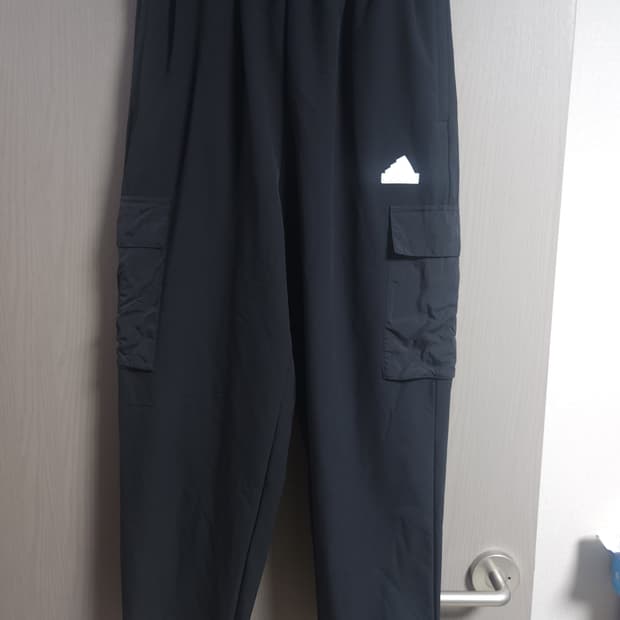 아디다스 화이트로고 기모조거 트레이닝 팬츠, 31~32