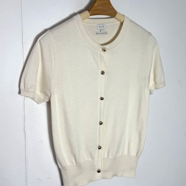 시에 sie 시에가디건 반팔가디건