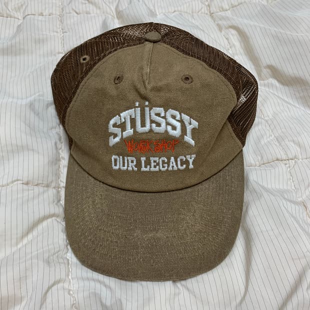 아워레거시 x 스투시 메쉬 캡