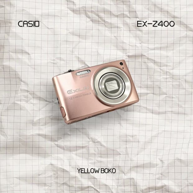 [💖태연픽!] CASIO 카시오 엑슬림 Z400 레트로 디지털 카메라