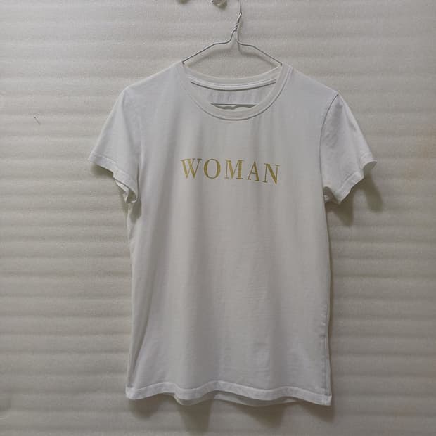 쟈딕앤볼테르 우먼 라운드 반팔 티 여성 여유 S 흰색 훌륭 사랑봉봉