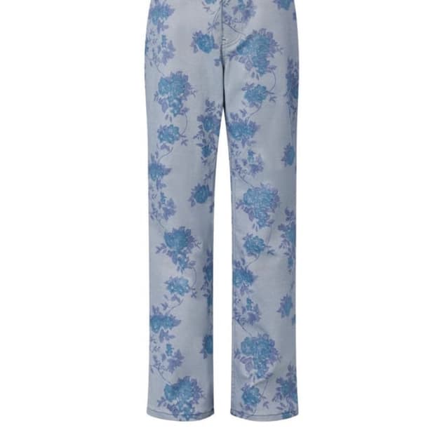 Teak Blue rose pants M