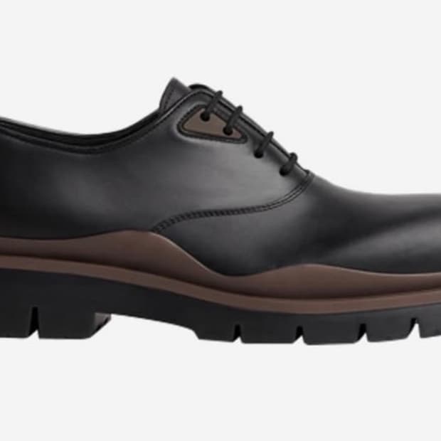 [44] 보테가베네타 타이어 레이스업 더비 