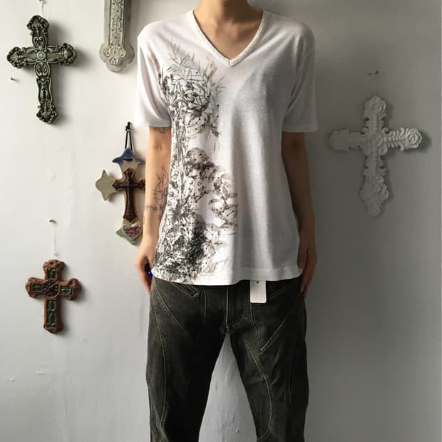 Printing point t shirt