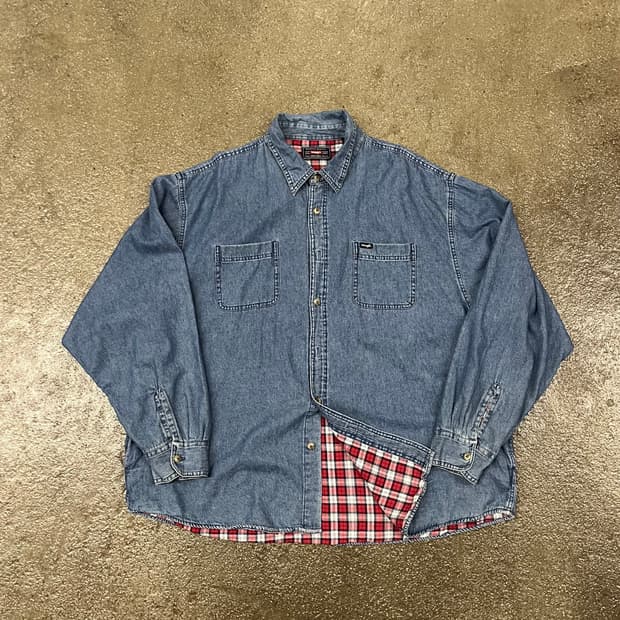 랭글러 플란넬 데님 셔츠 (110)