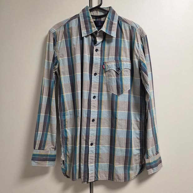 Levi's 리바이스 웨스턴 체크 셔츠 L(100)