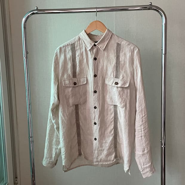 FRANK LEDER 린넨 셔츠 Made in Germany
