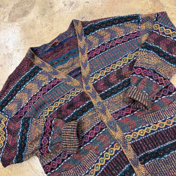 [정품/52] 미쏘니 패턴 니트 가디건 b10