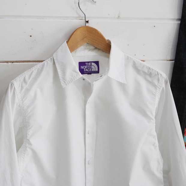 (착용컷) 노스페이스 퍼플라벨 nanamica 셔츠 (남성용 95-98)
