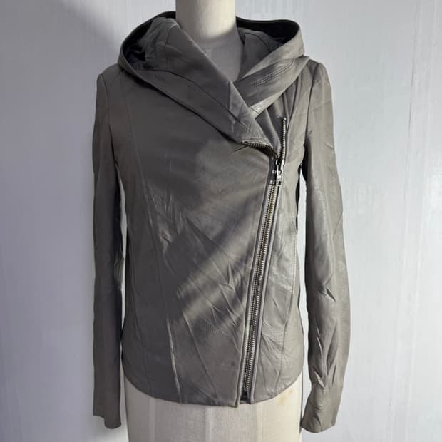 헬무트랭 램스킨 레더 자켓