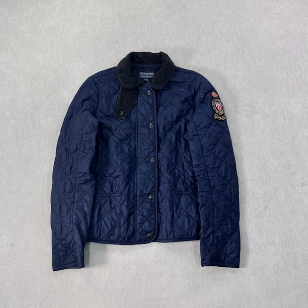 W 90 폴로랄프로렌 진스 코듀로이 퀄팅 자켓