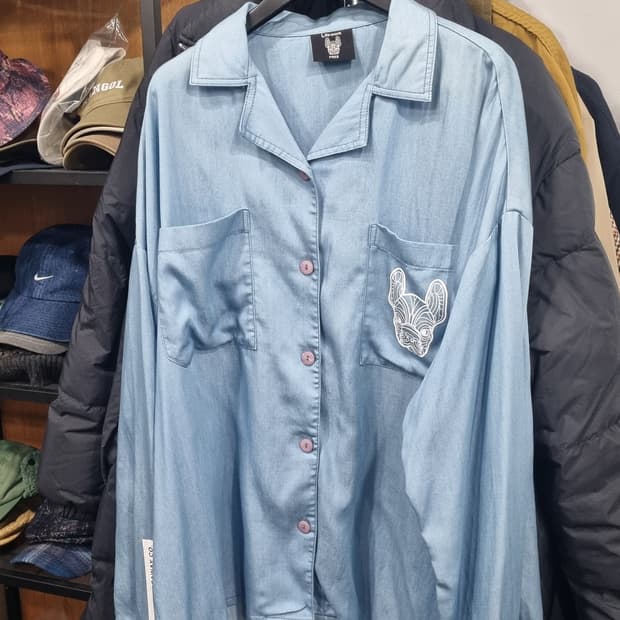 (라이프워크) 레이디 라독 데님셔츠 프리 상태매우좋음