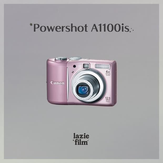 미품✧・゚캐논 파워샷 A1100is 디카 빈티지디카 카메라