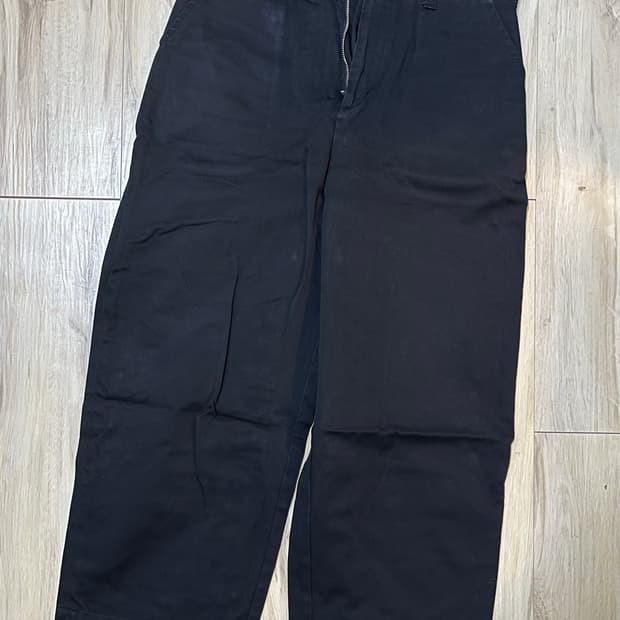 포터클래식 진캘리 블랙 치노 팬츠