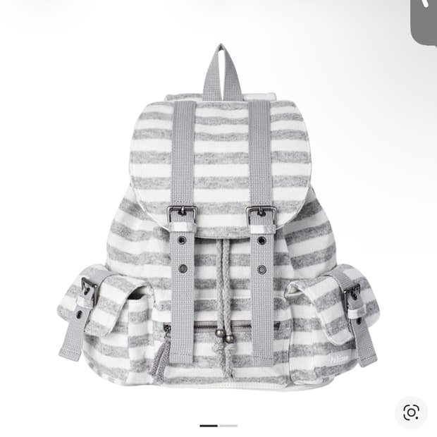 구함) 파히섬 울 스트라이프 백팩 구합니다