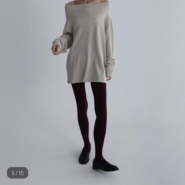 [Amorshaee] LINE SWEATSHIRT 단종상품