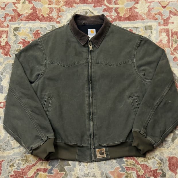 [칼하트] 00년산 오리지널 산타페 자켓 J14 모스 MOS (XL)