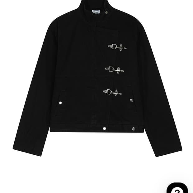 빈티지 버클숏 자켓 