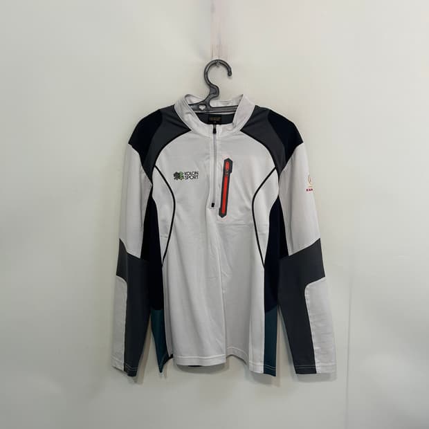 코오롱 남성 반집업 티셔츠 105