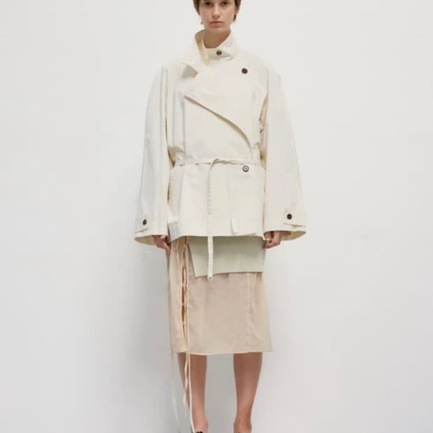 (구매)로우클래식 트렌치 코트 구매