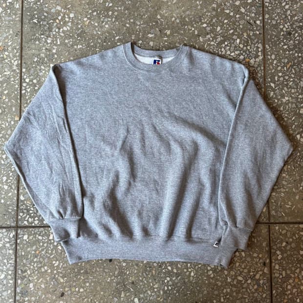 90s Russell plain 50/50 sweatshirt