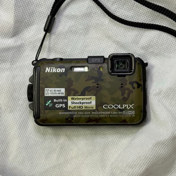 니콘 쿨픽스 aw-100 aw100