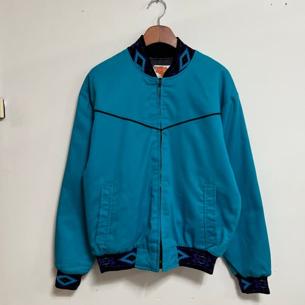빈티지 Comfy Casuals 블랭킷 웨스턴자켓
