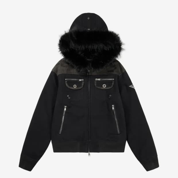 아캄 퍼 후드 구해요