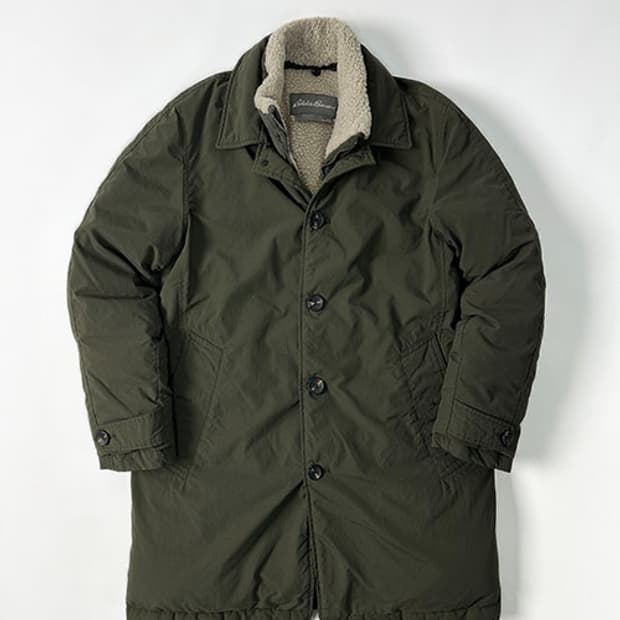 [L] 에디바우어 양털 하프 다운 패딩