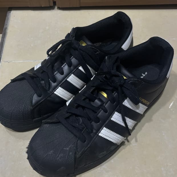 아디다스 슈퍼스타 블랙 화이트 270