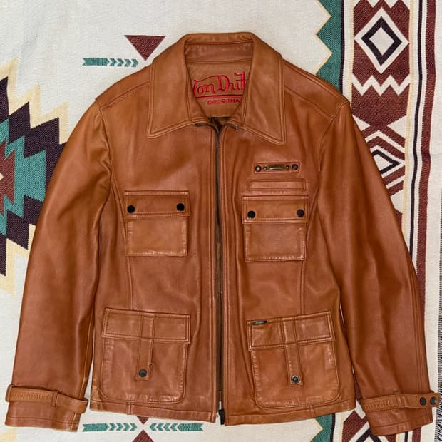00‘s 본더치 레더자켓