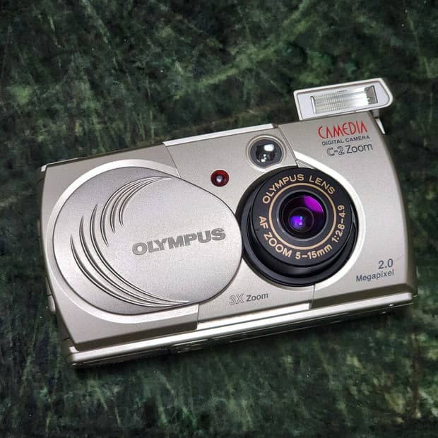 올림푸스 카메디아 C-2 Zoom 풀구성