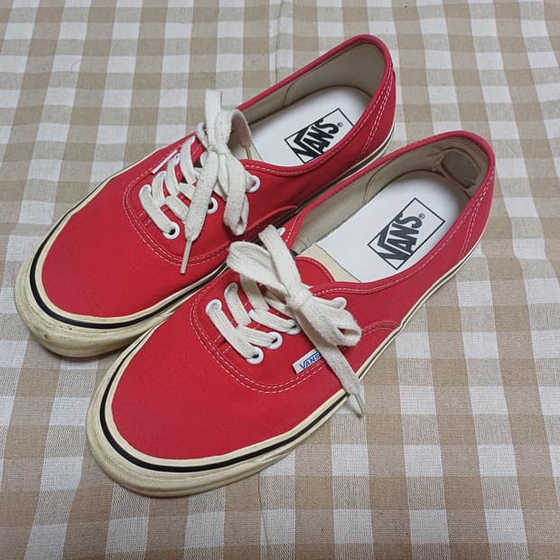 반스 / 어센틱 DX44 레드 / 270