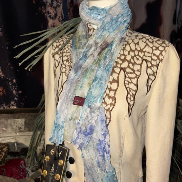 Tornado mart Scarf Tie Blouse